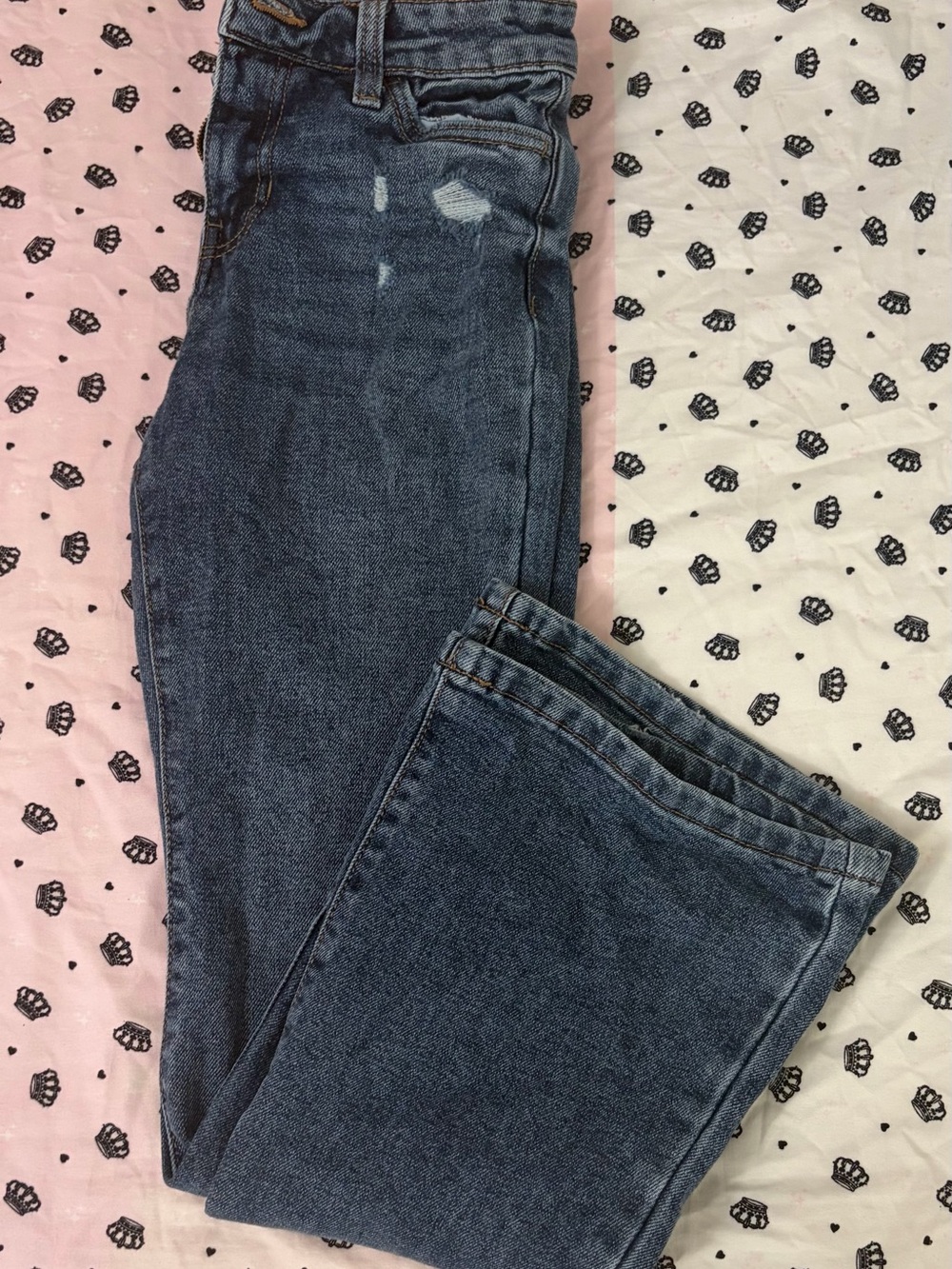 Classic Women's Blue Denim Jeans - Comfortable Everyday Fit